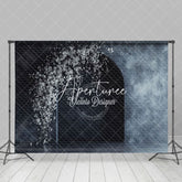 Aperturee - Aperturee Retro Floral Arch Wall Wedding Photography Backdrop